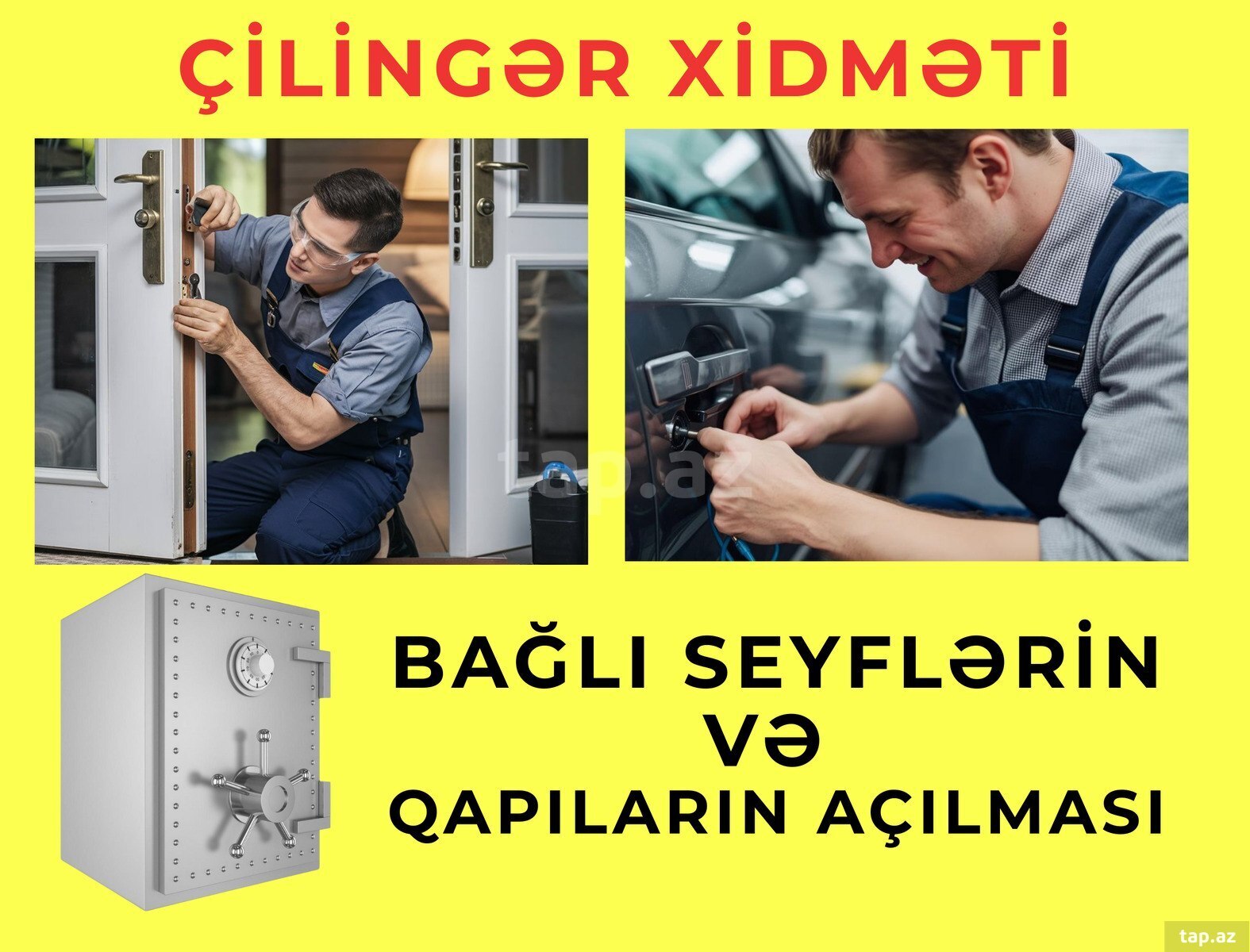 Çilingər xidməti Çilingər xidməti