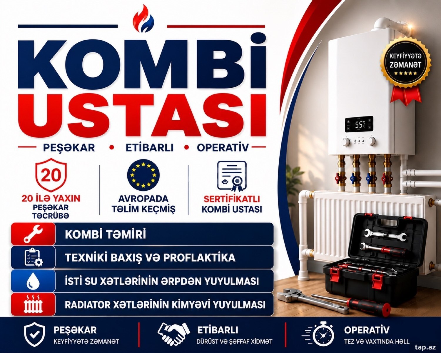 Kombi ustası Xırdalan Kombi ustası Xırdalan