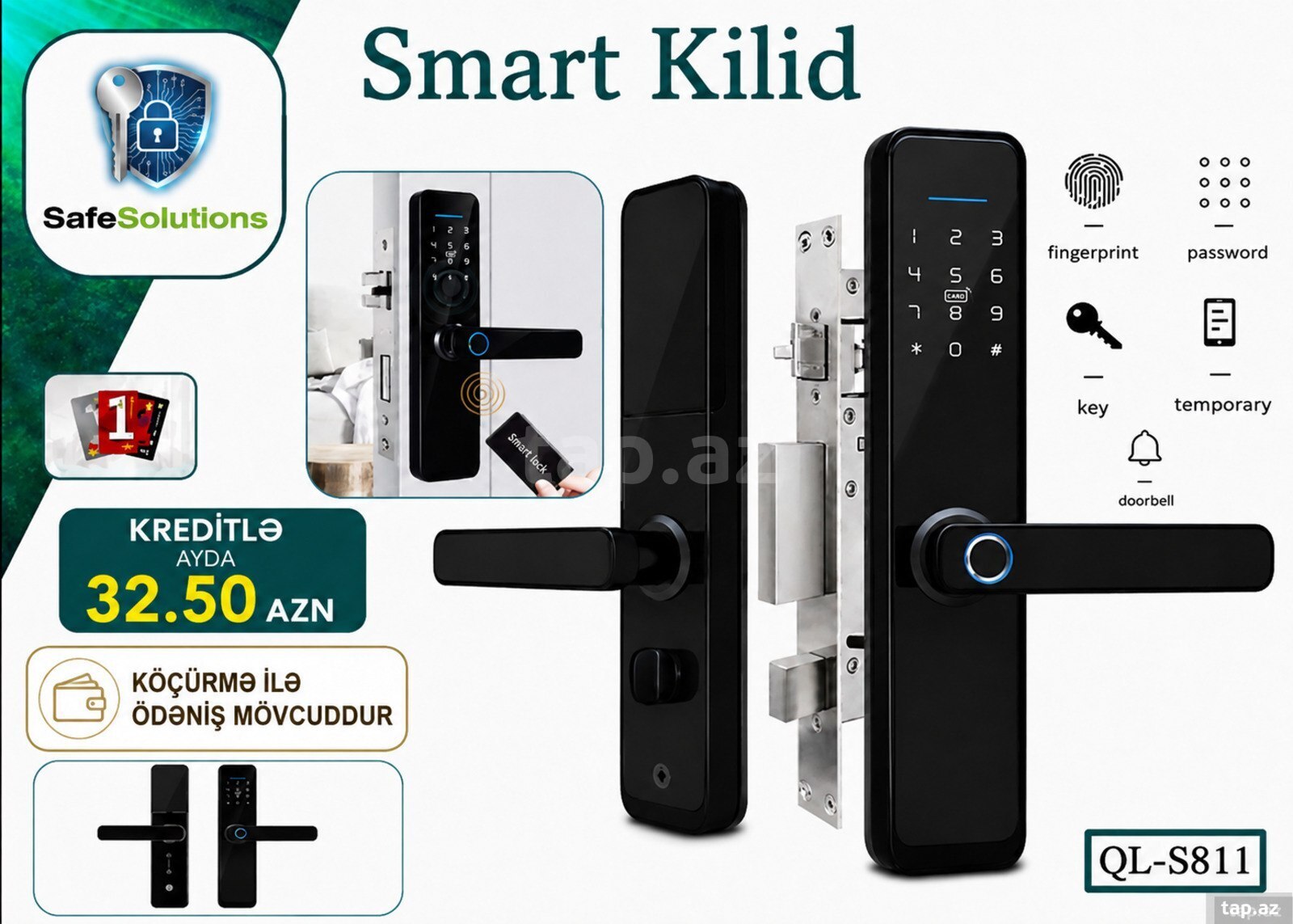 Smart kilidlər Smart kilidlər