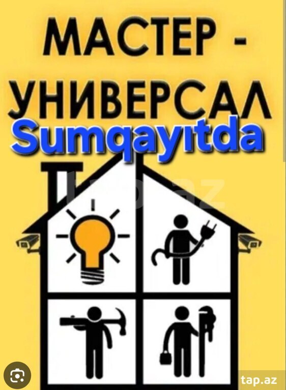 Santexnik təmir ustası Santexnik təmir ustası