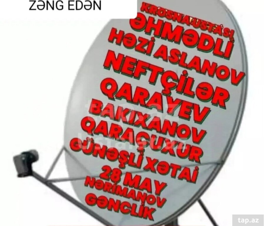 Krosna antena quraşdırılması Krosna antena quraşdırılması