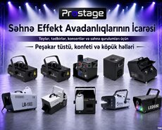 Səhnə effekt avadanlıqlarının icarəsi