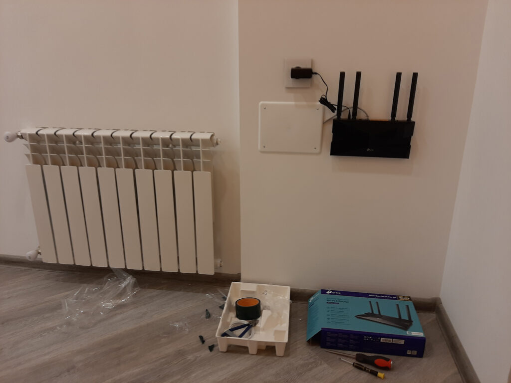 Router ve modem quraşdırılması